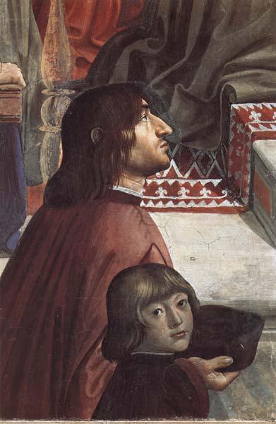 Domenicho Ghirlandaio Details of Bestatigung der Ordensregel der Franziskaner Germany oil painting art